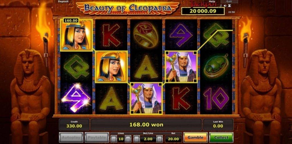Beauty of Cleopatra, Novomatic