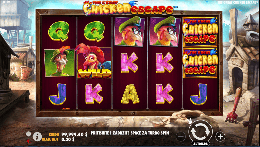 The Great Chicken Escape, Pragmatic Play, Big Money Bonus, Mitungi 12, Kasino ya Mtandaoni Meridian