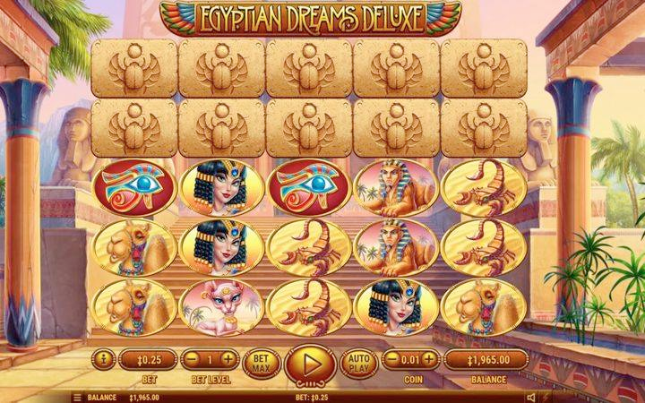 Egyptian Dreams Deluxe - Online Slot