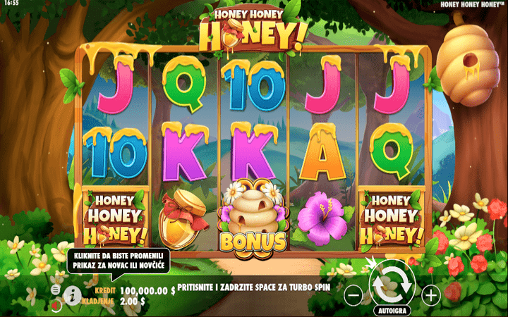 Honey Honey Honey - Online Slot - GamePlay