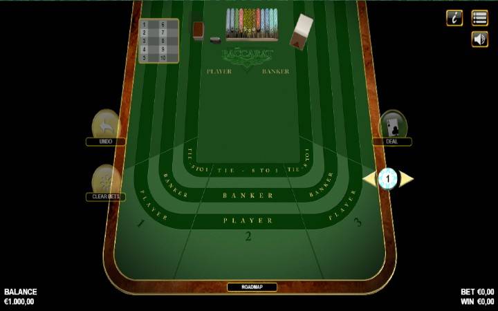 American Baccarat, bonasi ya kasino mtandaoni