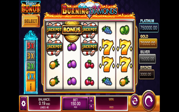 Burning Diamonds