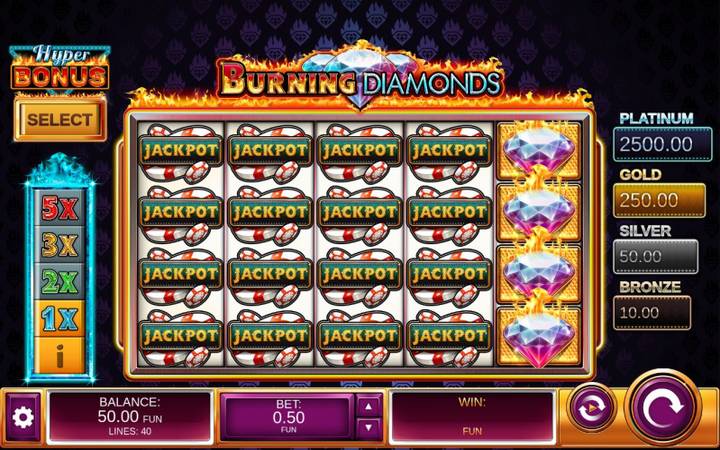 Burning Diamonds
