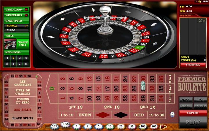 Premier Roulette, Bonasi ya Kasino Mtandaoni