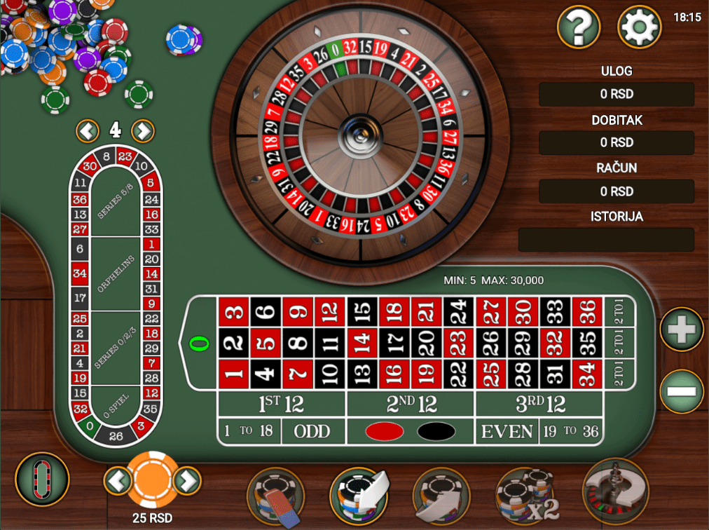 Titan Roulette, Gemu za Mb, Bonasi za Kasino Mtandaoni
