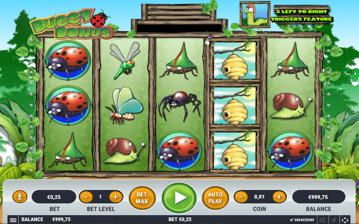 Alama za sloti ya Buggy Bonus