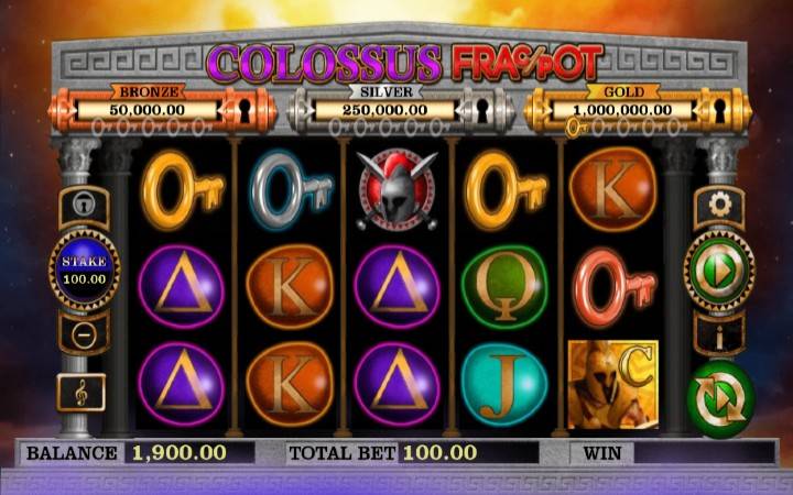 ati huu, Colosseum inaweza kukuletea jakpot. Kuanzisha sloti mpya ya kuvutia sana ya mchezo wa Colossus Fracpot!