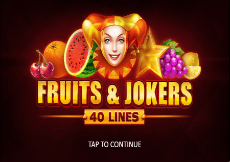 Fruits and Jokers: 40 lines – raha ya tunda katika sloti mpya