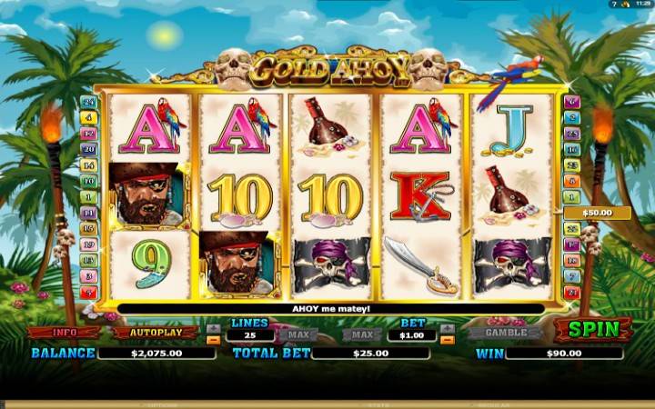 Alama ya sloti ya Gold Ahoy