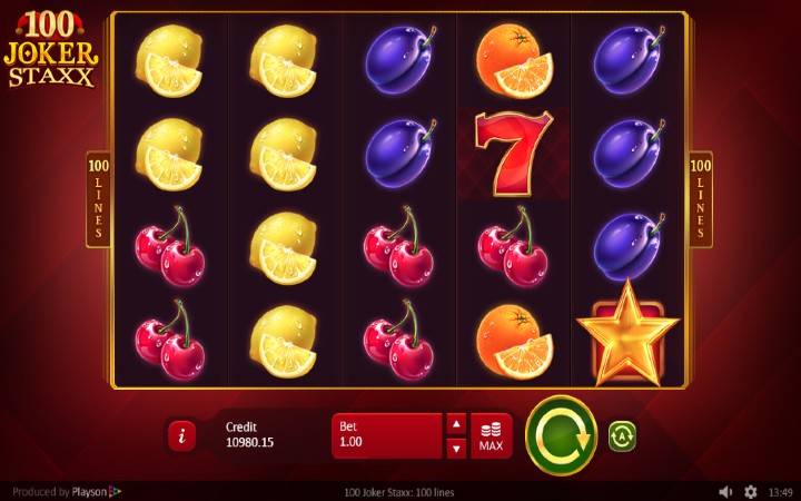 100 Joker Staxx