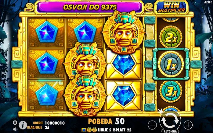 Aztec Gems, Bonasi ya kasino mtandaoni 