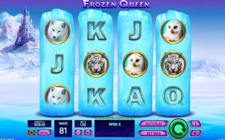 Frozen Queen, Bonasi ya Kasino Mtandaoni