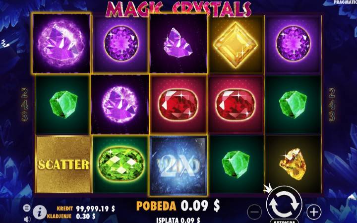 Magic Crystals, Bonasi ya Kasino Mtandaoni 