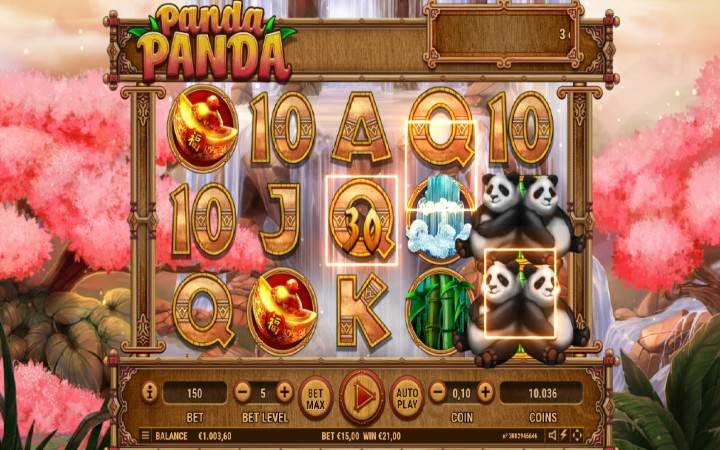 Alama za sloti za Panda Panda