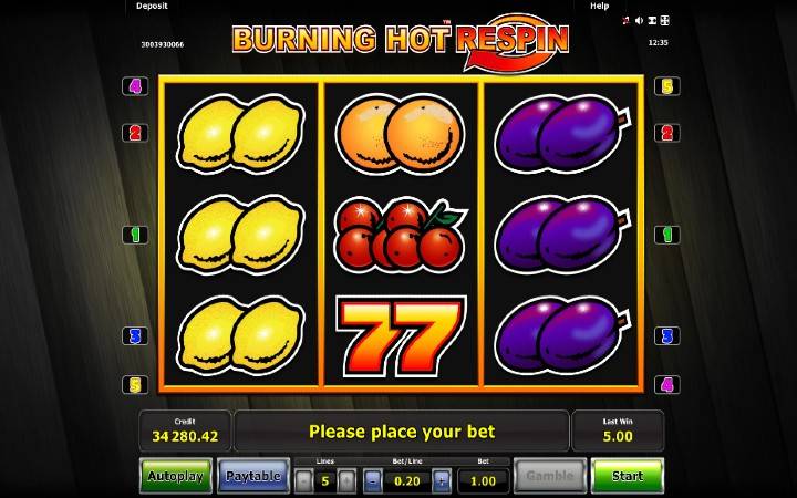 Burning Hot Respin