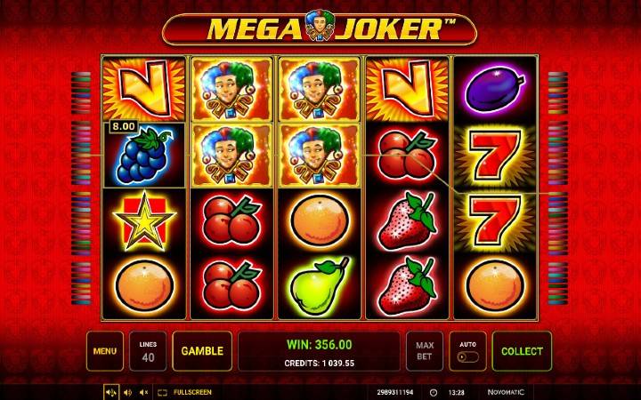 Kuhusu alama za Mega Joker