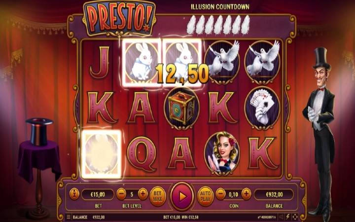 Presto, Bonasi ya Kasino Mtandaoni