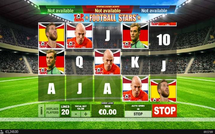 Sporting Legends: Top Trumps Football Stars
