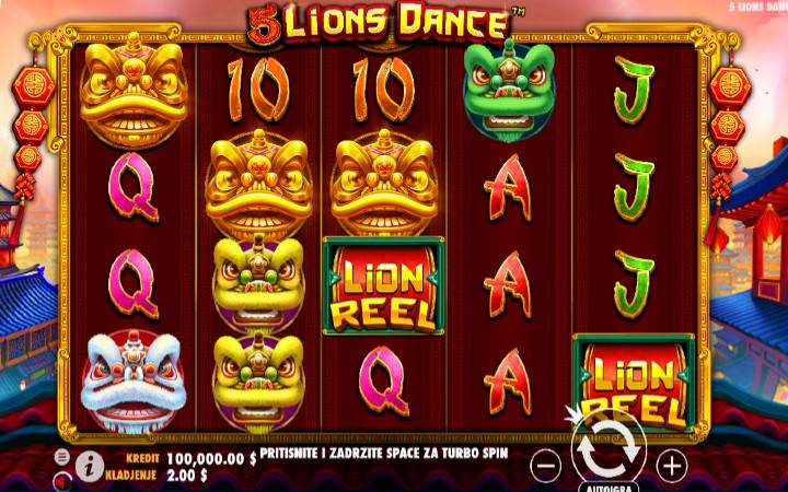 5 Lions Dance