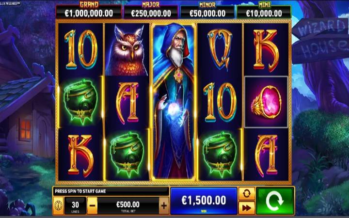 Blue Wizard, Bonasi ya Kasino Mtandaoni