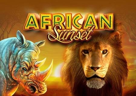 African Sunset inakukaribisha katika wanyama wa savana!
