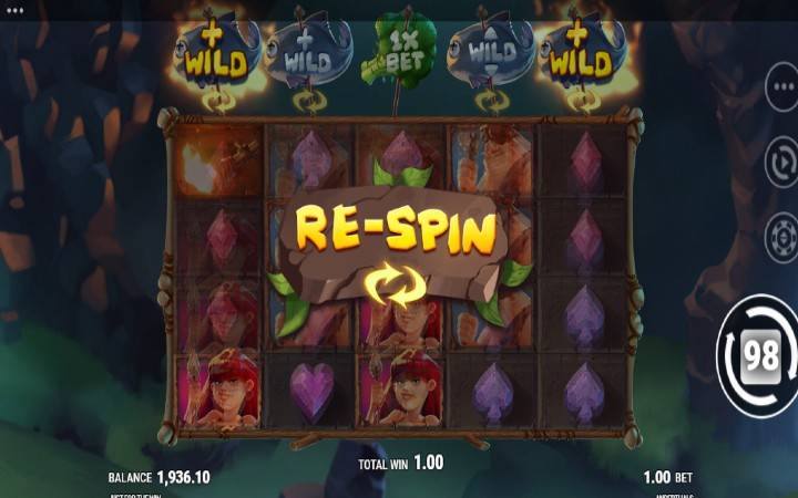 Respins na mchezo wa Bonasi