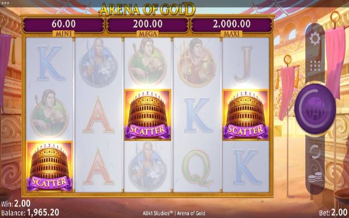 Arena of Gold: Mizunguko ya Bure