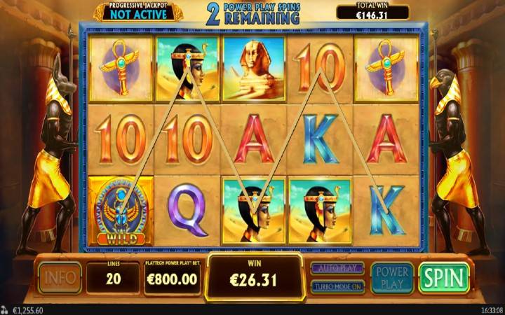 Pharaohs Treasure Deluxe - bonasi za kipekee zenye nguvu hazijawahi kutoa zaidi ya haya!