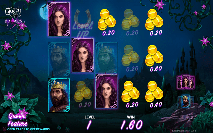 Bonasi ya mchezo wa Queen of Spades