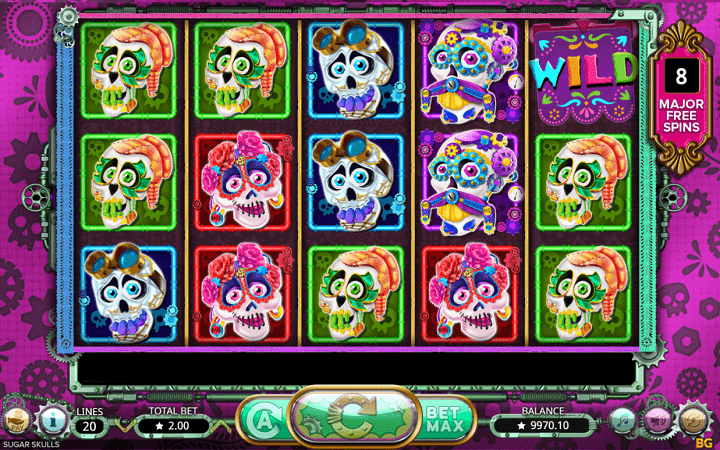 Mpangilio wa Sugar Skulls