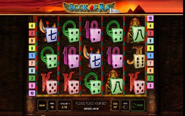 Book of Ra Dice