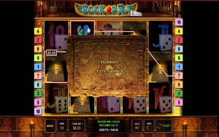 Book of Ra Dice