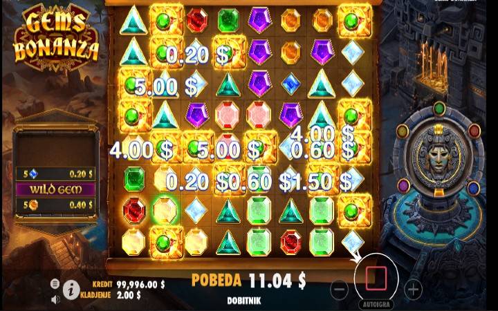 Bonasi ya Gem Wilds 