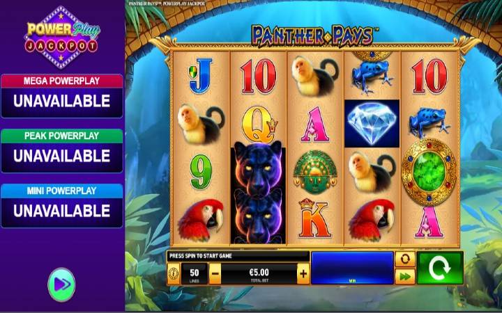 Power Play Panther Pays