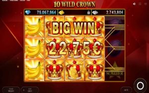 10 Wild Crown, 10 Wild Crown &#8211; uhondo wa kasino kwenye njia ya kifalme, Online Casino Bonus