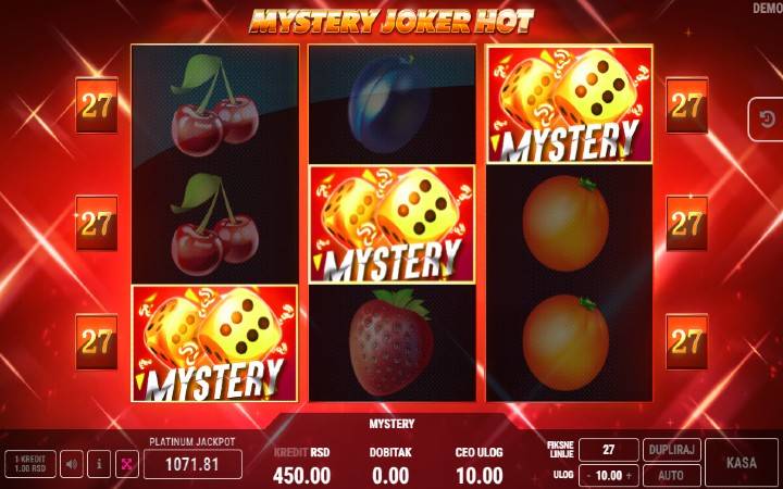 Faida ya Mystery Joker Hot