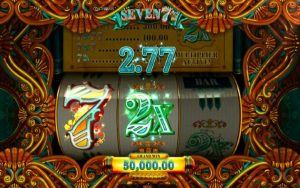 Alama ya namba 7 na kuzidisha wilds 