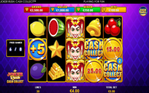 Joker Rush Cash Collect | Casino slots | Playtech