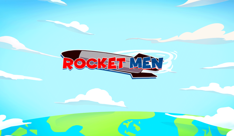 Sloti ya 'Rocket Men' inavonekana kwenye lobby ya michezo ya casino mtandaoni.