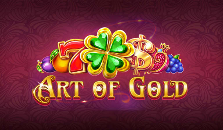 'Art Of Gold' an online slots game as seen online the best casino.