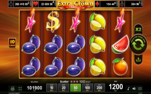 Muonekano wa alama ya 'Scatter' kwenye Extra Crown Classic.