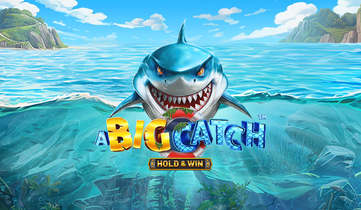 Cover picture ya sloti ya Big Catch kama inavyoonekana kwenye casino.