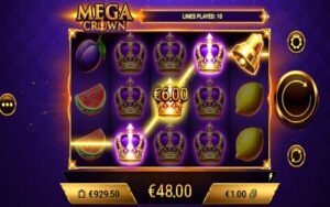Sloti ya Mega Crown kwenye kasino namba 1 Meridianbet