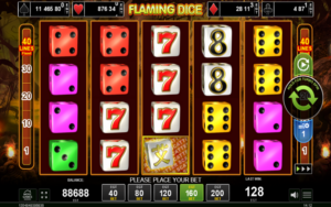 Flaming Dice | Amusenet