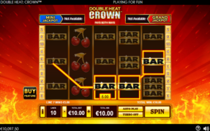 Double Heat Crown | Playtech | Bonasi ya kasino | Mizunguko ya bure