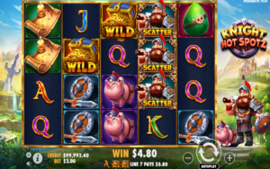 Sloti ya Knight Hot Spotz | Sloti ya Casino yenye bonasi na mizunguko ya bure | Pragmatic Play online casino games