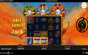 Wheels of flame | kasino ya mtandaoni | Online casino games | Playtech casino slots online