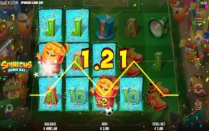 Spinions Game Day | Michezo ya kasino | Mizunguko ya bure | Kasino mtandaoni