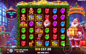 Santa's Xmas Rush | Mizunguko ya bure | Free Spins | Pragmatic Play