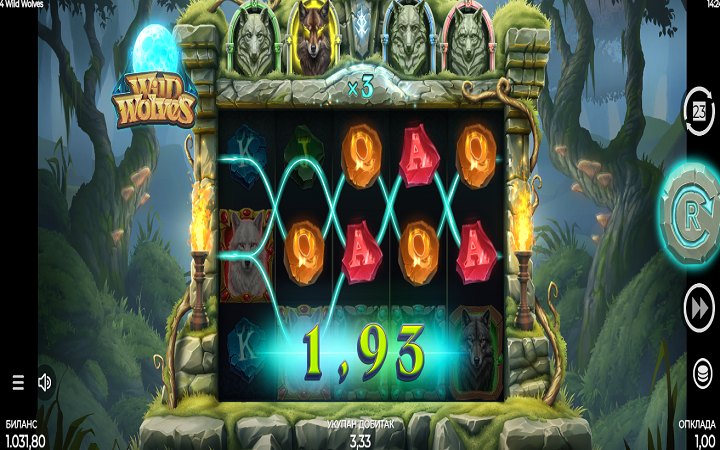 4 Wild Wolves | sloti | michezo ya sloti